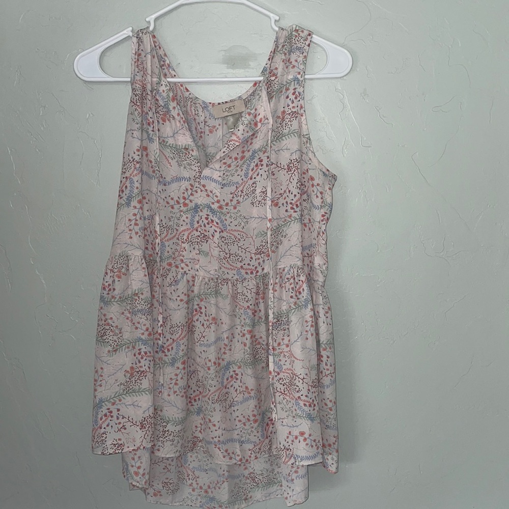 Loft dressy tank top